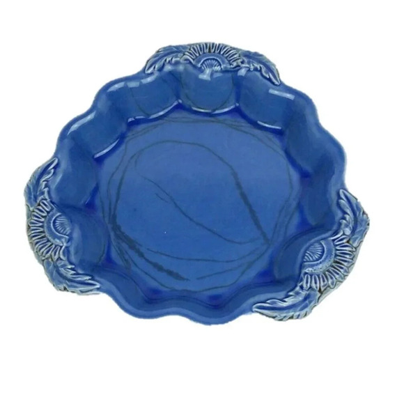 Appolia French Blue Casserole Quiche Dish - Picture 1 of 4